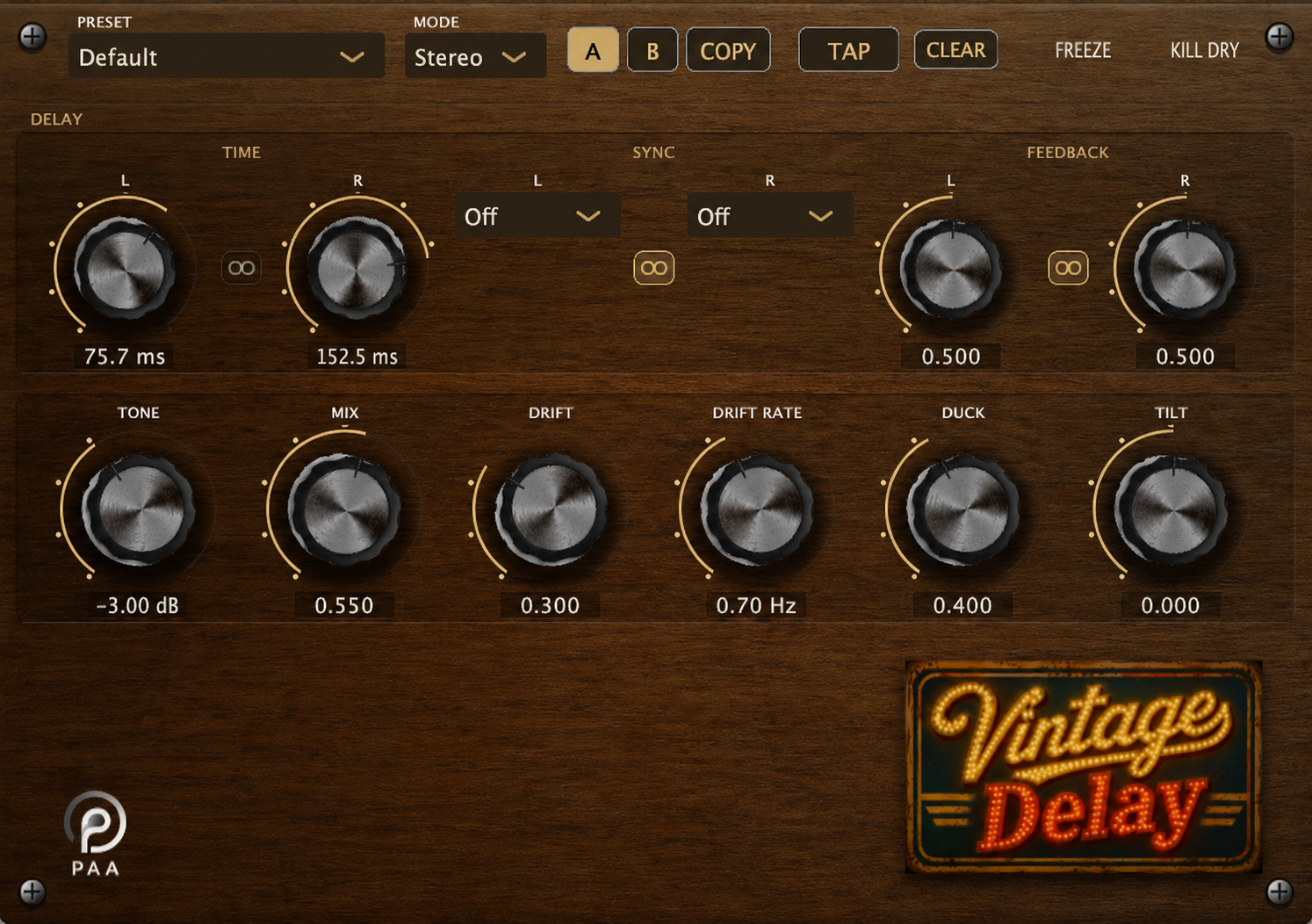 PAA Audio Vintage Delay